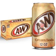 A&W Cream Soda 355ml x 12