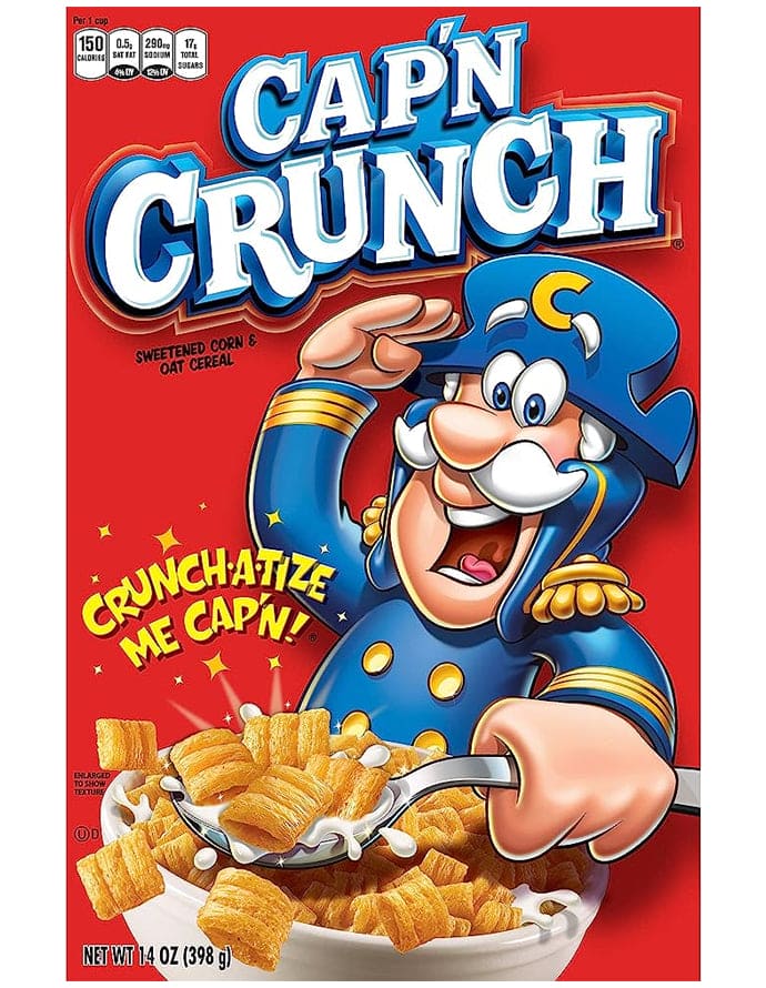 Cap'n Crunch Original Cereals 398g