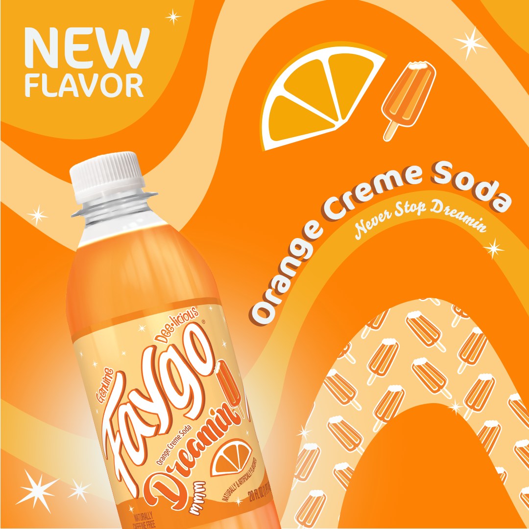 Faygo Orange 680 ml