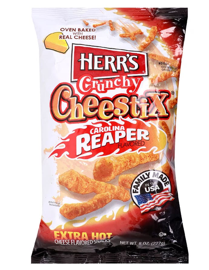 Herr's Cheestix Carolina Reaper 227gm