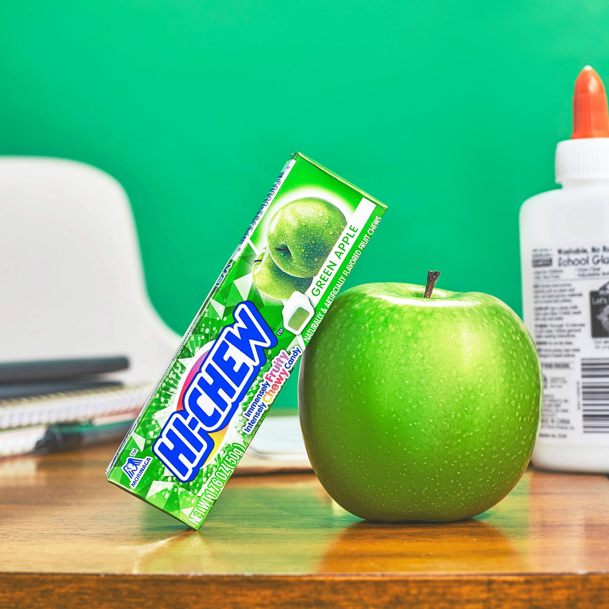 Hi Chew Grn Apple 50gms