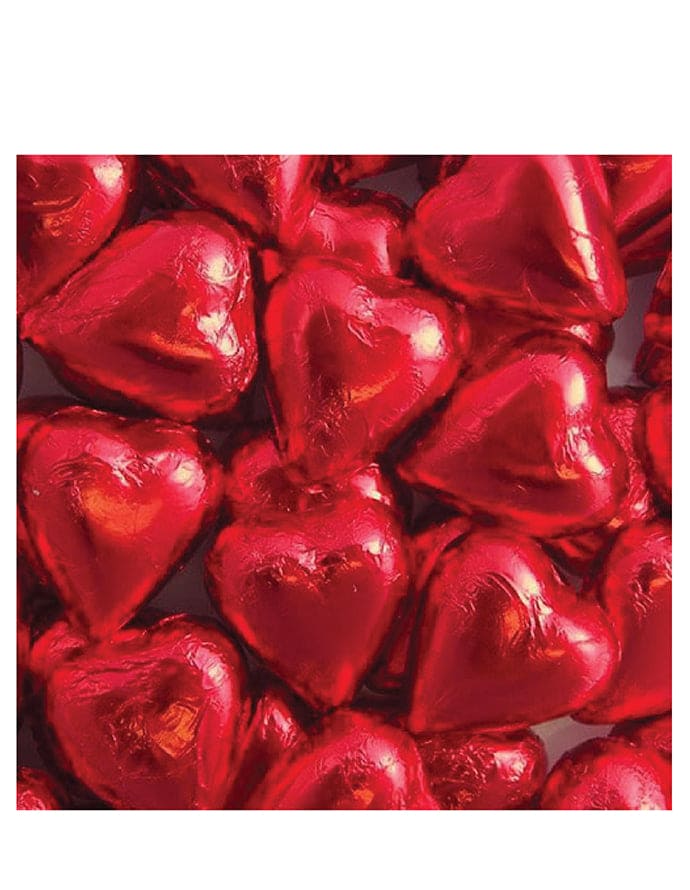 Red Chocolate Hearts 1 Kg