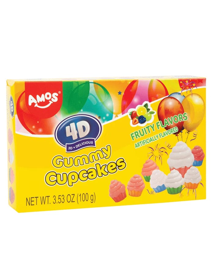 Amos 4D Gummy Cupcake