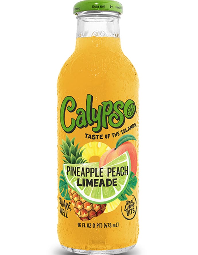 Calypso Pineapple Peach Lemonade 473ml