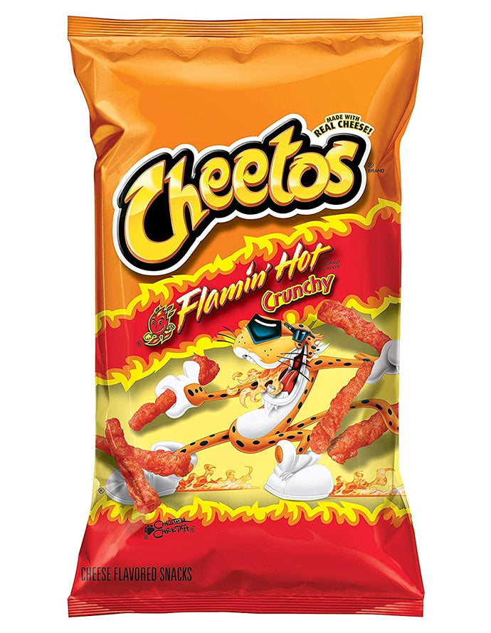 cheetos flamming hot crunchy 226gm