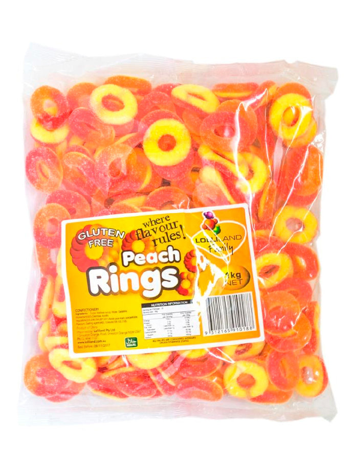 Peach Rings 1Kgs