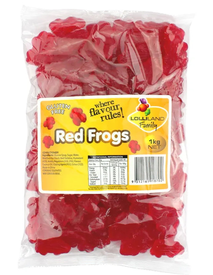 Red Frogs 1Kg