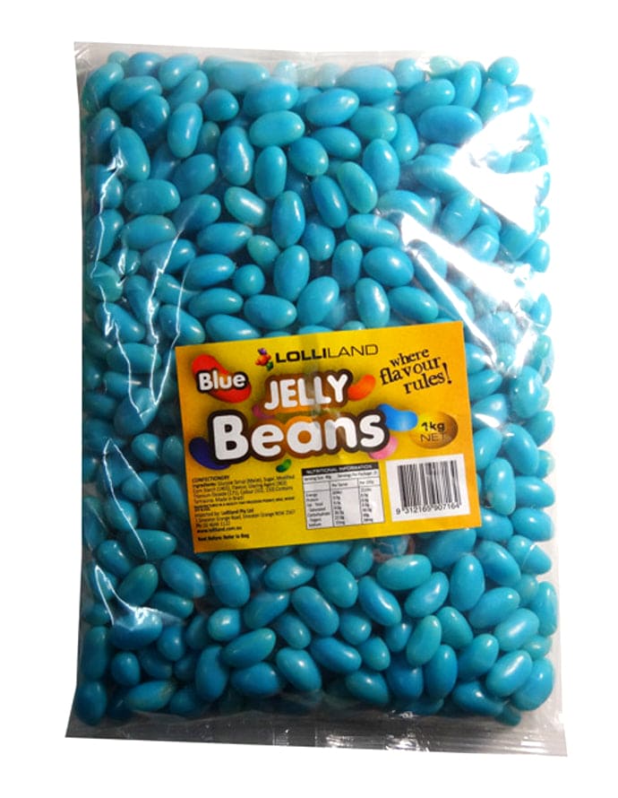 Lolliand Mini Jelly Beans Blue 1 Kg