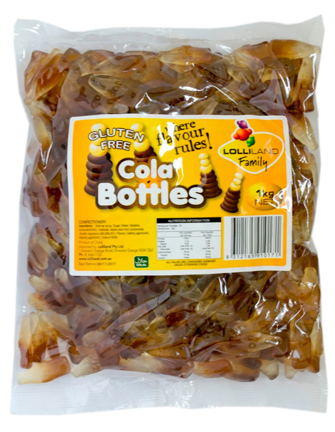 Lolliland Cola Bottles 1Kg