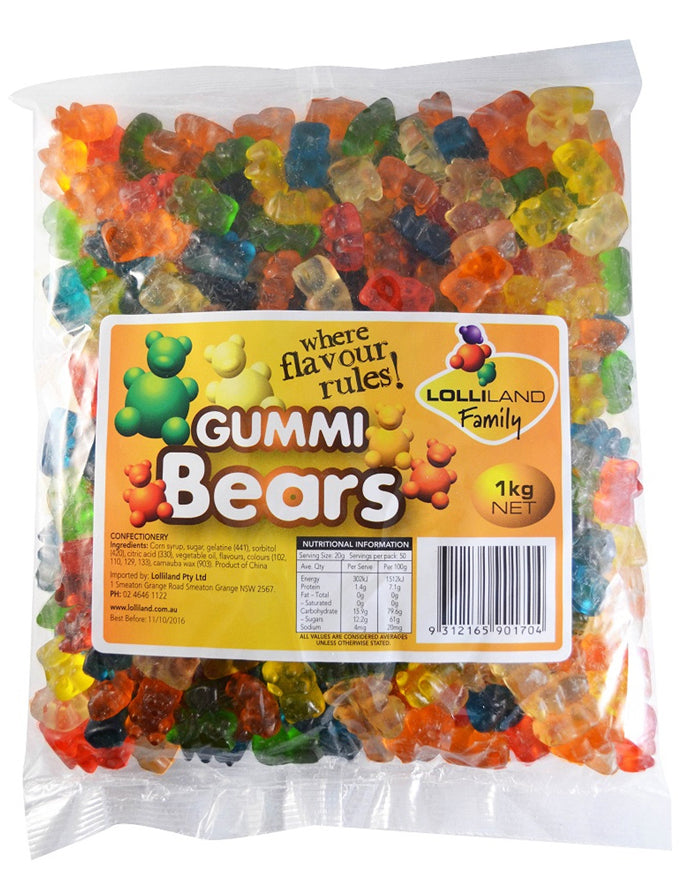 Lolliland Gummy Bears 1Kg