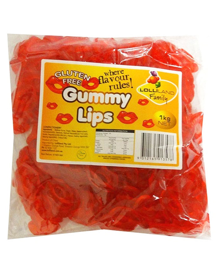 Lolliland Gummy Lips 1Kg