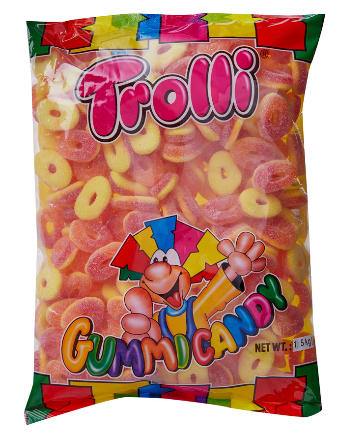 Troli Peach Rings 1.5kg