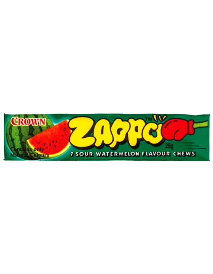 Zappo Watermelon Sour Chews 26g